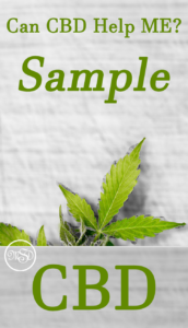 cbd oil sample